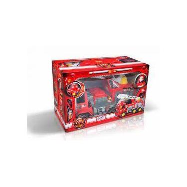 Imagem de Caminhao Bombeiro Fire Sirene c/ luz e som - Magic Toys