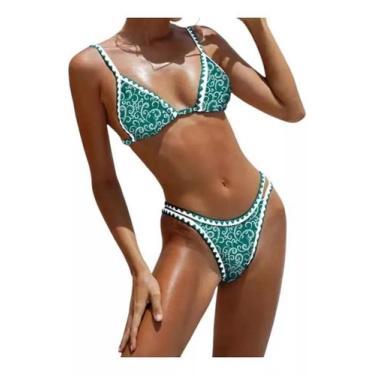 Imagem de J3301-Bikini Biquíni Contorno Elegante Moderno Chique Mar 4s2937 - Xum