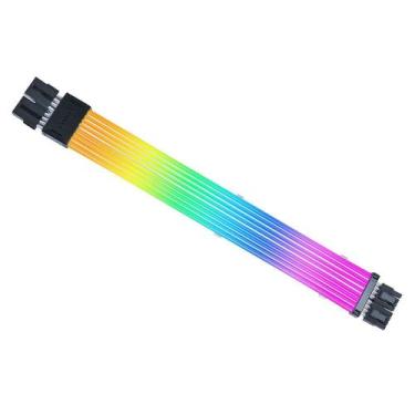 Imagem de Cabo Extensor Lian Li Strimer Wireless, RGB, GPU 2X8-PIN, Preto - PW8-