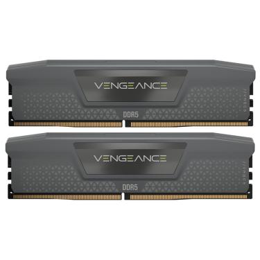 Imagem de Memória RAM Corsair Vengeance DDR5 64GB 2x32GB 5200MHz CL40 XMP 3.0 Cinza