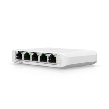 Imagem de Switch Ubiquiti UniFi USWFLEX MINI G2 5 Portas PoE Gigabit