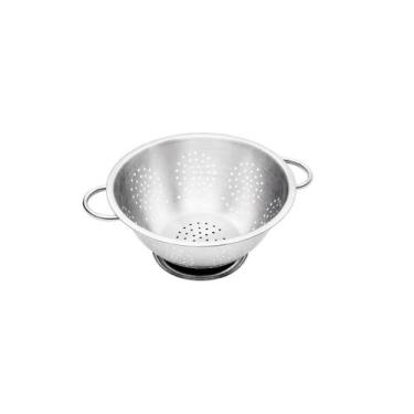 Imagem de Escorredor Macarrao com Alça Lavador Massas Verduras Inox - YANGZI