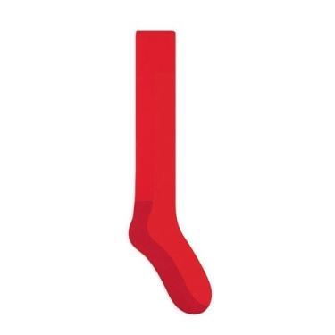 Imagem de Meião Futebol Masculina Adulto Selene, 29 a 34, Vermelho
