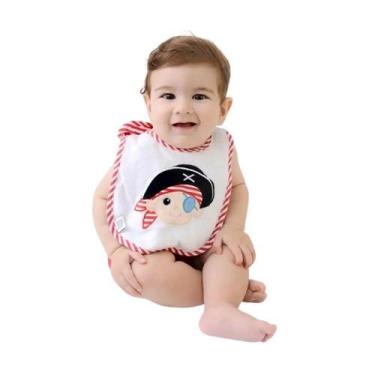 Imagem de Babador Bandana Impermeável Pirata - Zip - Zip Toys