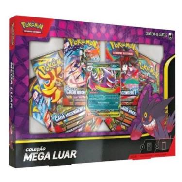 Imagem de TCG Pokemon Box Mega Luar Mega Gengar EX - Copag