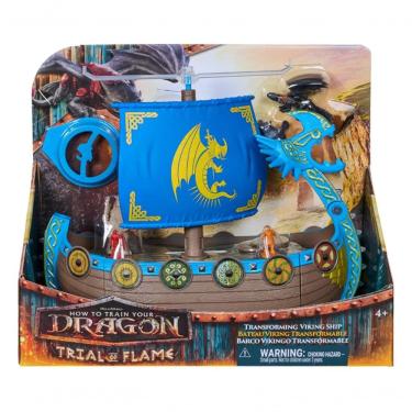 Imagem de Playset Navio de Batalha Viking 5226 com Fortaleza e Acessórios Marrom Sunny Brinquedos