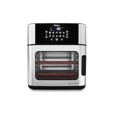 Imagem de Fritadeira Air Fryer Oven Philco PAF16A 16L Inox e Preto 1900W Painel Digital sem Óleo 127V