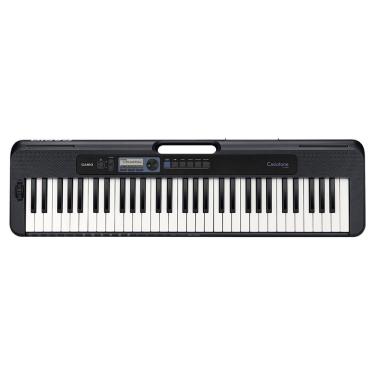Imagem de Teclado Musical CT-S300C2-BR com 61 Teclas Tela LCD e Modo Dance Music Preto Casio