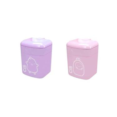 Imagem de Apontador Escolar Mini 415 com Depósito Cores Pastel CIS Unidade/Kit, 
