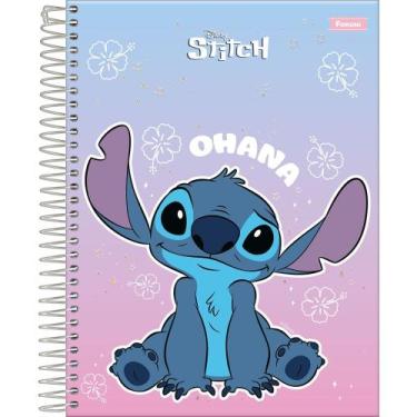 Imagem de Agenda Escolar Infantil 1 Dia Por Folha , 302 Paginas Lilo Stitch Ange
