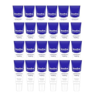 Imagem de Bálsamo Labial Vaseline 10 g (Pacote com 24) Cura Avançada