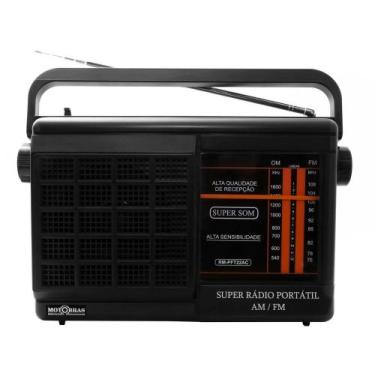 Imagem de Rádio Portátil Motobras AM/FM RM-PFT22AC