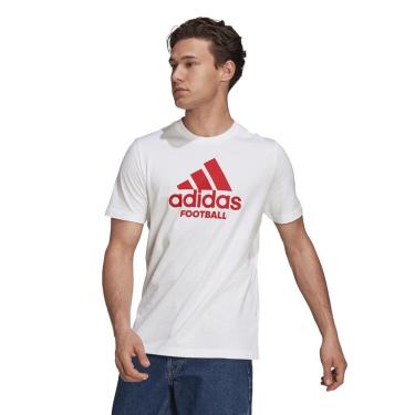 Imagem de Camiseta Adidas Manga Curta Predator Branca-Masculino