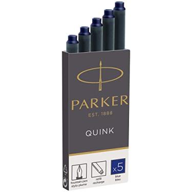 Imagem de Parker 1950382 Caixa de refil de caneta-tinteiro Quink com 5