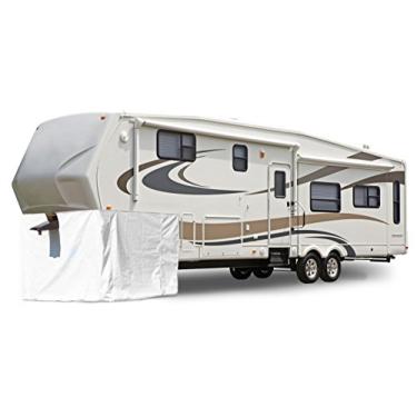 Imagem de Adco (3502) Saia de roda branca polar 164 cm de altura x 675 cm de comprimento 5ª rodinha