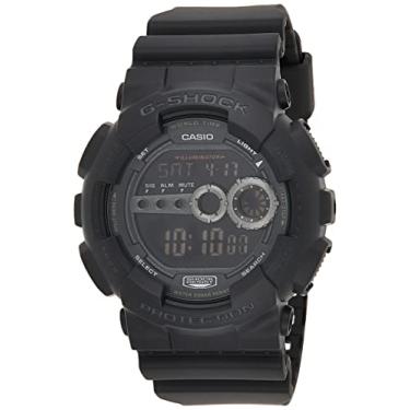 Imagem de Casio Relógio esportivo masculino GD100-1BCR G-Shock GG preto multifuncional digital, Multi, One Size, G-Grande Digital GD100