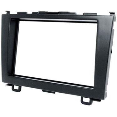 Imagem de Moldura de Rádio Honda CR-V 07 08 09 10 11 1 din/2 din Padrão Chinês/Japonês Preto