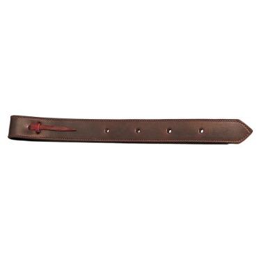 Imagem de Weaver Leather Saia de couro dupla e costurada, Chocolate escuro, 1 3/4 x 39-Inch