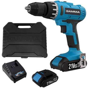 Imagem de Furadeira Parafusadeira Impcto 1/2" 21,0v Bivolt Gamma - G12301