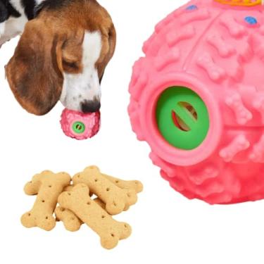 Imagem de Brinquedo Para Cães Porta Petisco Bola Interativa Pet Apito BOLA PETISQUEIRA (AZUL)