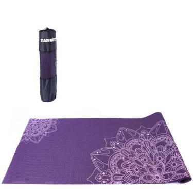 Imagem de Tapete Yoga Mat Pilates Pvc Ecológico 5mm Mandala Yangfit