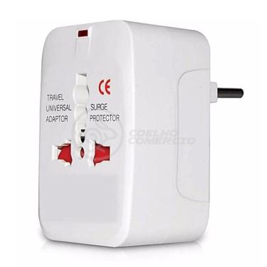 Imagem de Adaptador Tomada Universal Padrão 150 Países Bivolt