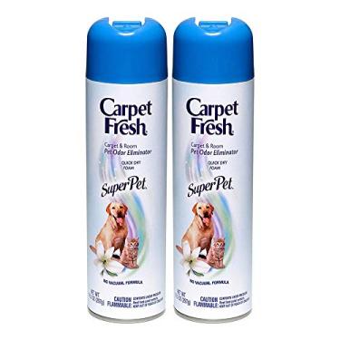 Imagem de Limpador de carpete de aerossol sem vácuo Carpet Fresh, 295 ml, Pack of 2