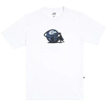 Imagem de Camiseta Lost Sheep 8Ball Masculina Branco - ...Lost