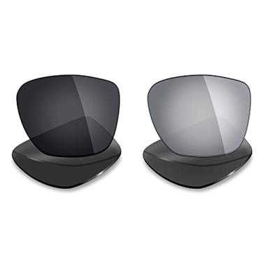 Imagem de 2 pares de lentes polarizadas de substituição da Mryok para óculos de sol Oakley Two Face XL – Opções