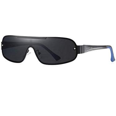 Imagem de Óculos de Sol Masculino Barcur Polarizados Anti Reflexo BC8225 (1)