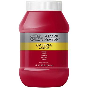 Imagem de Winsor & Newton Tinta Acrílica Galeria W&N 1 Litro 203 Crimson