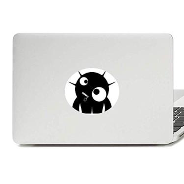 Imagem de Adesivo para notebook com emblema de vinil alienígena monstro alienígena do universo