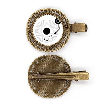 Imagem de Grampo de cabelo para gravação de música, fonógrafo, grampo de cabelo