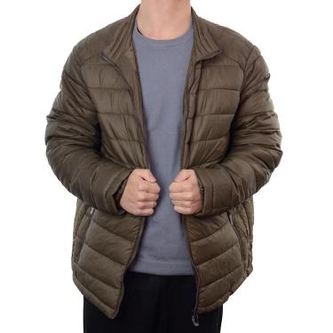 Imagem de Jaqueta Masculina Facinelli By Mooncity Plus Size Verde Militar - 568018-Masculino
