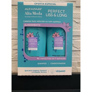 Imagem de Kit Alta Moda Shampoo+Condicionador Vegano Perfect Liss & Long Alinham