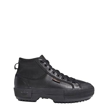 Imagem de adidas Tênis feminino casual Nizza Trek com cadarço - preto - tamanho 36