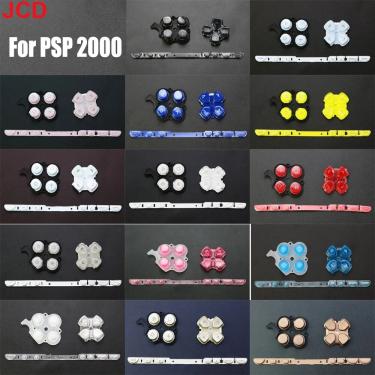 Imagem de Jcd 14 cores opcionais de alta qualidade esquerda direita botões conjunto substituição para psp 2000