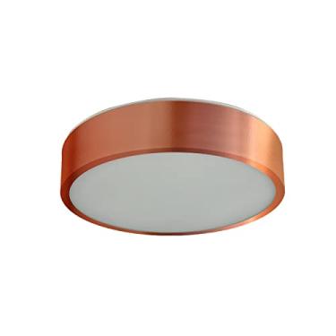 Imagem de Plafon Redondo 1 Lâmpada E27. Pantoja & Carmona. 20. 60 W. Cobre Bivolt