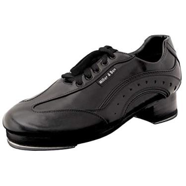 Imagem de Miller & Ben Sapatos de sapateado, SporTap, preto e preto (GT) sapateado profissional, Preto, 9.5 Women/8 Men
