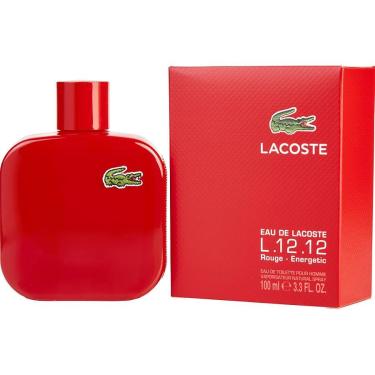 Imagem de Perfume Masculino Lacoste Eau De Lacoste L.12.12 Rouge Lacoste Energetic Eau De Toilette Spray 100 Ml