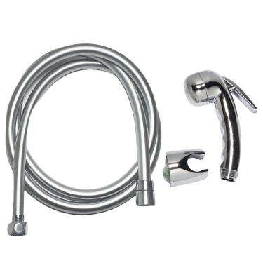 Imagem de Mangueira PVC Cinza PARA CARDAL 1/2 Porca em Metal Com Ducha e Suporte - MANGPVC170K100