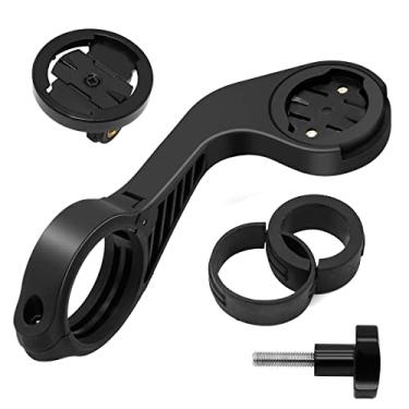 Imagem de Thinvik Suporte de computador de bicicleta para Garmin Edge 1040 1030 840 830 540 530 130 compatível com guidão de 25,4 31,8 35 mm vem com adaptador de montagem Gopro de liberação rápida e suporte de