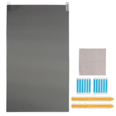 Imagem de Filme de Filtro de Tela de Computador, Protetor de Tela de Computador Widescreen 16:9, Filme de Filtro de Bloqueio de Luz Azul Antirreflexo Removível para Segurança da Informação