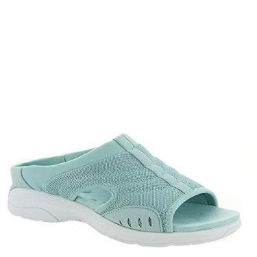 Imagem de Easy Spirit sandália feminina Traciee2 aberta no bico casual, Light Blue, 11