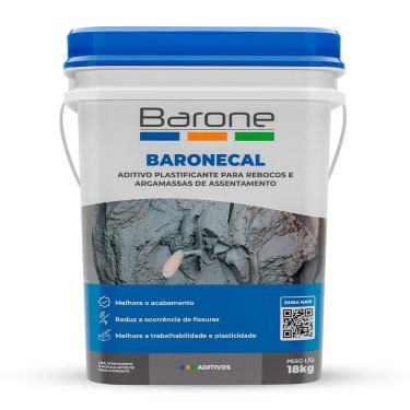Imagem de Baronecal Aditivo Plastificante - 18l Melhora a Trabalhabilidade de Rebocos