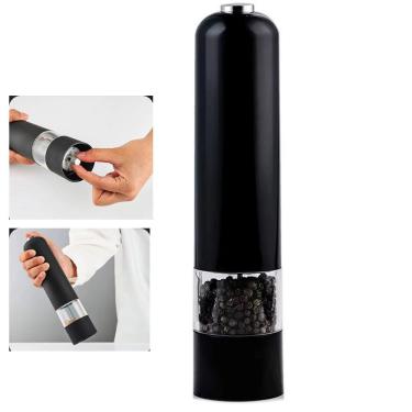 Imagem de Moedor Eletrico Tempero Pimenta Sal Condimento Cozinha Canela Cardamomo Automatico Refeiçao Preparo Receita Triturador