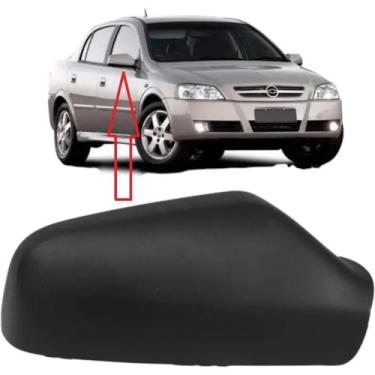 Imagem de Capa Preta Retrovisor Astra 1999 A 2012 Original Direita - Metagal