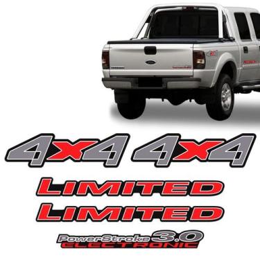 Imagem de Kit Adesivos Ranger 2005/2009 Limited 4x4 3.0 Powerstroke - SPORTINOX,