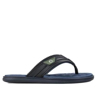 Imagem de Chinelo Cartago Infantil Malta IV 12497 Azul/Preto, 30