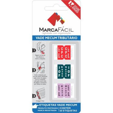 Imagem de Etiquetas Vade Mecum E Clt Cers - Matérias - Marca Fácil, Tributário